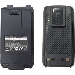 ANYSECU 7.4V 1600mah Li-ion Battery UVK5 UVK6 Replacement for Quansheng UV-K5 UV-K6 Two Way Radio
