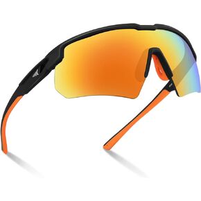 KastKing Hillsboro Polarized Sport Sunglasses for Men and Women, Ideal for Baseball Cycling Running Biking, UV protection