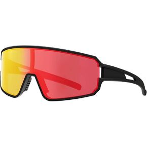 نظارات سبوزون المستقطبة لركوب الدراجات للرجال والنساء، نظارات شمسية للدراجات UV400 - نظارات رياضية لركوب الدراجات والبيسبول والجري MTB in Kuwait