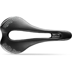 Selle Italia SLR TM Superflow, MTB and Road Bike Saddle - for Men and Women, Black