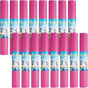 Funtery 16 Pcs Thick Yoga Mat Bulk, 68'' x 24'' x 3mm Exercise Workout Mat Non Slip Fitness Yoga Pad for Women Gym Home Yoga Pilates, Easy to Clean, Durable