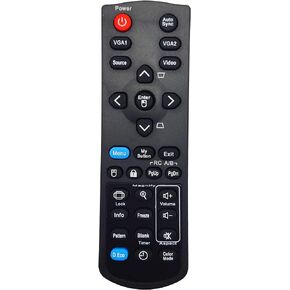 A-00009741 Projector Remote Control for ViewSonic PJD6352, PJD6550W, PJD6551W, PJD6552W, PJD7325, PJD7326, PJD7525W, PJD7526W, PJD7830HDL, PJD7835HD, PS700X, PS750HD, PS750X, PX800HD