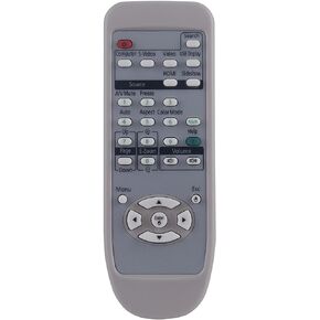 VINABTY Replaced Remote fit for Epson Projector EB-W6 EP700 EX70 EX31 EX3200 EX5200 EX51 EX71 EX7200 PowerLite 826W+/ 84+/ 85+/ 92/93/ 935W/ 95/ 96W/ S7/ S9/ W7/ X9/ W6 Home Cinema 700