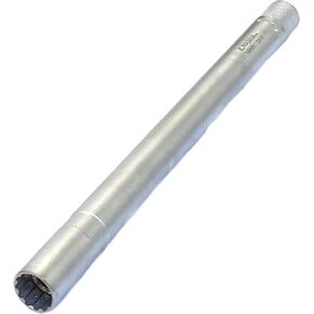 3/8 Inch Driver Magnetic Thin Wall 14 mm Spark Plug Socket 12PT (10 Inch Extra Long)