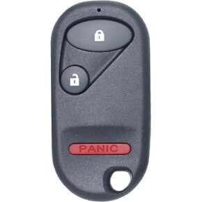 Key Fob Keyless Entry Fits for 2001 2002 2003 2004 2005 Honda Civic EX LX DX / 2003 2004 2005 2006 2007 Honda Pilot Remote Control Replacement FCC ID:NHVWB1U523, NHVWB1U521 72147-S5A-A01 3 Buttons