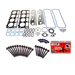DNJ HGB1163 Cylinder Head Gasket Set with Head Bolt Kit for 2009-2017 Chrysler 300 5.7L 345cid V8 OHV