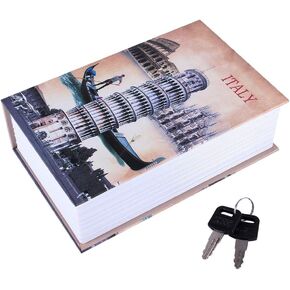 Household Electrical Appliances, Security Box Money Cash Jewelry Lock Box Dictionary Book Secret Household Appliances Home Gardening (American Dream Type)