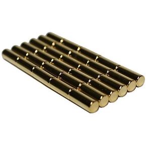 Bullseye Office - 30 Silver Metal Cylinder Magnets (30 Magnetic Pins 10mm X 4mm) in Saudi Arabia