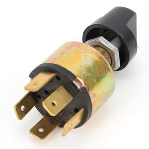 12V 3 Speed Fan Switch,Air Conditioning 3 Speed Blower Switch AC Control Plastic Rotation Knob Universal for 12V 24V Car Truck