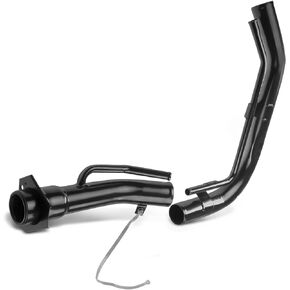A-Premium Fuel Tank Filler Neck Pipe Hose Compatible with Chevrolet Blazer 1998-2000 & GMC Jimmy 1998-2000 & Oldsmobile Bravada 1998-2000, 4.3L, Upper and Lower, Replace# 15026403, 15725300