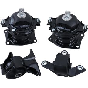 Engine and Automatic Transmission Mount Set of 4 Compatible with 2009-2015 Honda Pilot 3.5L A65078 A4555 A65077 A65015