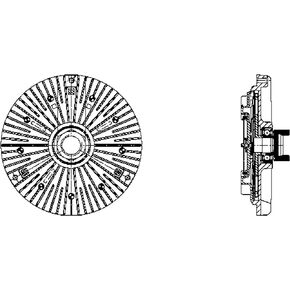 خدمة Behr Hella 376732111 تطبيقات BMW Premium Visco Fan Clutch