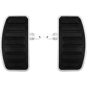 HDBUBALUS Motorcycle Floorboard Adjustable Rider Passenger Footboard Foot Pegs Fit for VTX 1800 1300 SHADOW VT750 Suzuki VL400 A Pair