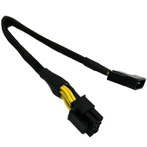 كابل طاقة COMeap Molex إلى CPU 8 Pin EPS، LP4 Molex Male إلى CPU 8 Pin (4+4) محول محول EPS-12V بأكمام 13 بوصة (33 سم)