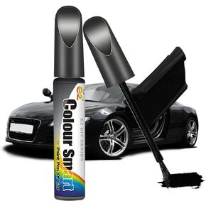 2 in 1 Car Touch Up Paint Brush, Auto Quick Waterproof Scratch Repair Remover kit, Fill Paint Pen for Vehicles Minor Scratch Repair Tool (Pearl White)