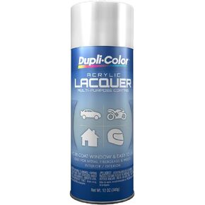 Dupli-Color EDAL16957 Premium Lacquer, Gloss, Clear, 12 oz.