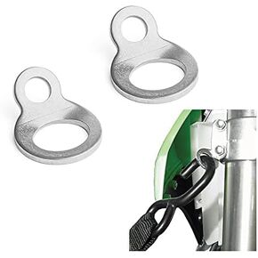 MOTO4U Dirt Bike Tie Down Strap Ring System Kits Anchor Point Tie Down Kit Release Hook Tie Down Anchor -2Pcs