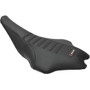 motoparty Seat Cover for Yamaha YFZ450R 2009-2021 Comfortable Durable Non-Slip Grained PVC Material (All Black)