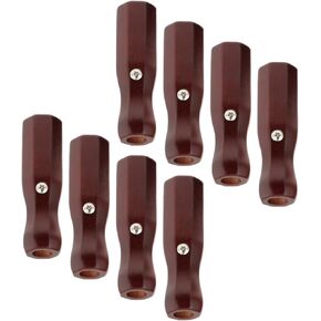 8Pcs Soccer Table Handles Foosball Table Rod End Caps Nonslip Grip Foosball Table Handle Grips Wooden for Table Game, Player, Indoor Game