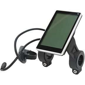 SUNGOOYUE Electric Bike Display Panel, Electric Bike M5 LCD Display 6Pins Waterproof Connector Panel Electric Scooter Display Panel Screen