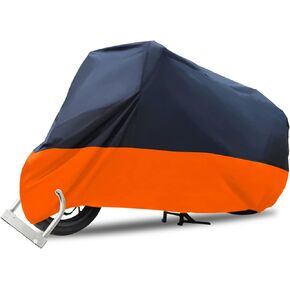 Rich Choices XXXL 116" Motorcycle Cover Waterproof for Harley Davidson Street Glide Touring Road King Electra Glide Classic