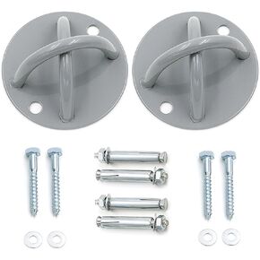 Hipiwe Ceiling Anchor Wall Mount Bracket for Suspension Straps, Gymnastic Rings, Aerial Yoga Swing & Hammock, Resistance Band, Battle Rope