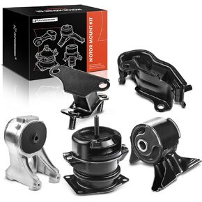 A-Premium 5PCS Engine Motor Mount and Transmission Mount Set Compatible with Honda Odyssey EX-L EXL Touring 2005 2006 V6 3.5L