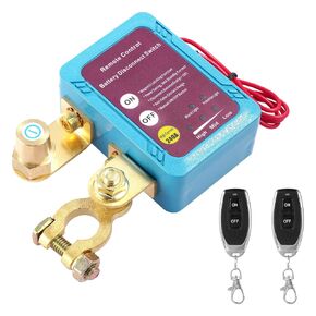 Remote Car Battery Anti-Theft Switch,12V 240A Auto Power Off Switch,for Cars,RVs,ATVs,Trucks and Boats.(Kraft Carton Packaging)