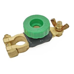 مفتاح البطارية 12 فولت - 24 فولت، مفتاح فصل البطارية العلوي، عازل المفتاح الرئيسي للبطارية لقطع الطاقة السالبة (إصدار صامولة الجناح النحاسي) in Kuwait