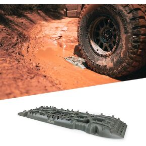 DV8 Offroad | RTB1-01GN | Offroad Traction Boards | Compatible with Trucks, Car, SUV and UTV | Set of 2 Boards | 10 Ton Weight Rating | Stackable | Storage Bag Included