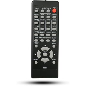 Replacement Remote Control R025H for Hitachi LCD Projector CP-WX8255 CP-WX8240 CP-X8160 CP-X8150 CP-SX8350 CP-WU8450 CP-WU8440 CP-X8160 CP-WU8450 CP-WU8440 CP-WX8255 CP-WX8240 CP-SX8350 CP-WX5500
