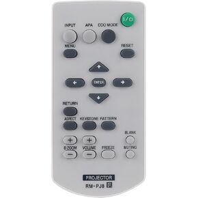 RM-PJ8 RM-PJ8CN Replaced Remote fit for Sony Projector VPL-CH350 VPL-EX245 VPL-EW225 VPL-SW620 VPL-CH353 VPL-EX246 VPL-EW226 VPL-SW620C VPL-CH355 VPL-EX255 VPL-EW235 VPL-SW630 VPL-EX271 VPL-EW245
