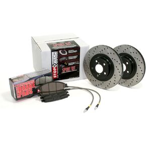 Stoptech 979.46003F Sport Axle Pack الدوار المثقوب، الأمامي in Saudi Arabia