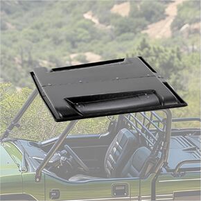 HECASA سقف علوي متوافق مع 1990-2023 Kawasaki Mule 4000 4010 3000 3010 3020 2010 2020 2030 2500 2510 2520 بديل لـ KAF30-030A أسود صلب سقف علوي من البلاستيك in Saudi Arabia