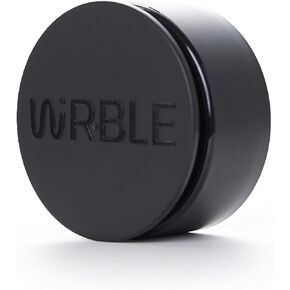 Cable Management by Wirble, 4 Inches in Diameter, Black Cord Organizer for Desk Nightstand USB Hub System to Cover and Hide Cords