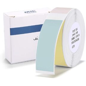 NIIMBOT D11 Label Maker Tape Adapted Label Print Paper Standard Laminated Office Labeling Tape Replacement (Summer)