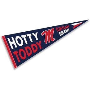 Ole Miss Hotty Toddy Pennant Flag