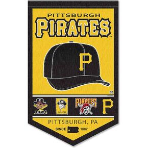 Pittsburgh Pirates Heritage History Banner Pennant
