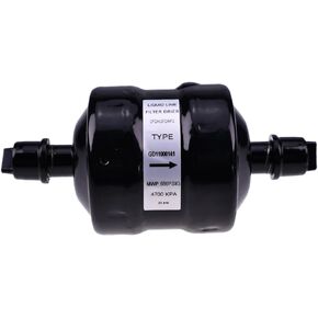 ZTUOAUMA 3/8'' Liquid Line Filter Drier Heat Pump APFD-033S EK-033S for Refrigerant Air Conditioner HVAC Refrigeration 033S ODF Sweat Solder Connection Universal Unidirectional