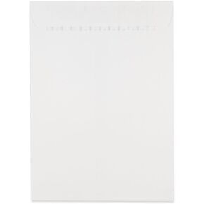 JAM PAPER 6 x 9 Open End Catalog Colored Envelopes with Peel & Seal Closure - White - 50/Pack