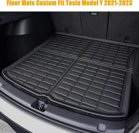 تسلا نموذج Y الحصير تسلا نموذج Y جميع الحصير الطقس 2024 2023 2022 2021 2020 تسلا نموذج Y اكسسوارات المضادة للانزلاق مقاوم للماء الطابق بطانات البضائع الخلفية الجذع حصيرة الملحقات الداخلية in Kuwait