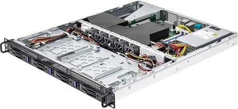 Asrock Rack 1U4LW-X570 1U Rackmount Server Barebone 4 Bays مقبس واحد AM4 PGA 1331 AMD Ryzen 5000 Series in Kuwait