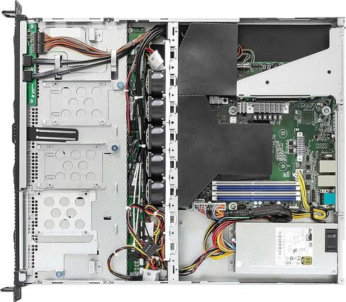 Asrock Rack 1U4LW-X570 1U Rackmount Server Barebone 4 Bays مقبس واحد AM4 PGA 1331 AMD Ryzen 5000 Series in Kuwait