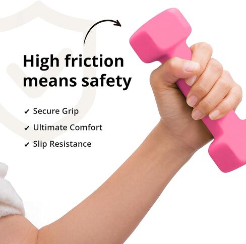Portzon Weights Anti-roll Neoprene Dumbbells Set in Saudi Arabia