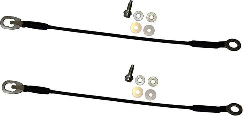 PT Auto Warehouse TC-NI004-P - كابل دعم رفع الباب الخلفي - الطول 16 3/4 بوصة، زوج يسار/يمين، يستبدل # 90460-8B400، 90460-EA80A، 904608B400، 90460EA80A in Saudi Arabia
