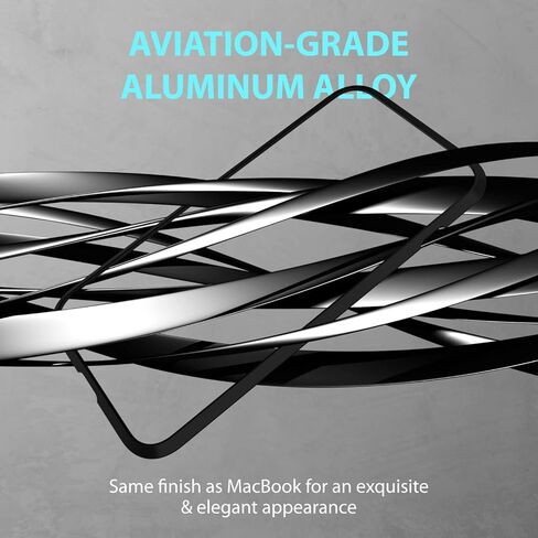 حافظة SWITCHEASY متينة لهاتف iPhone 13 Pro Max مع حزام - Odyssey، حافظة كروس من سبائك الألومنيوم من فئة الطائرات مقاس 6.7 بوصة مع حبل، حماية من الدرجة العسكرية الأمريكية، حزام رقبة أنيق قابل للتعديل (قوس قزح) in Kuwait