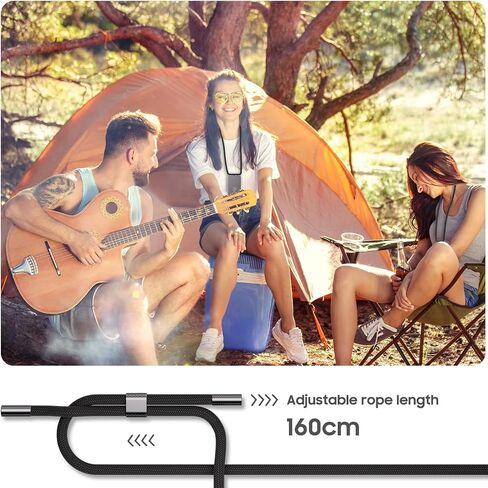 حافظة UYMO Crossbody لهاتف iPhone 15 Pro Max، غطاء كروس مع حزام سلك للرقبة، حافظة شفافة شفافة من البولي كربونات TPU مع 2 واقي شاشة من الزجاج المقسى، قوس قزح in Saudi Arabia