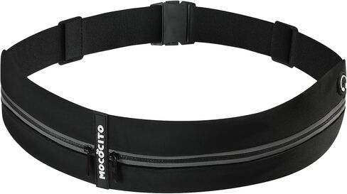 Crossbody Fanny Pack For Men & Women, with 3-Zipper Pockets, Running Waist Pack Bag,with Adjustable Belt for Travel Sports Running in Saudi Arabia