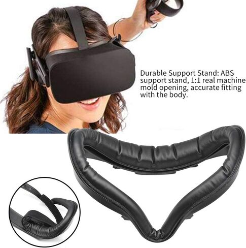 حصيرة نظارات الواقع الافتراضي لـ Oculus Quest 2، دعامة واجهة الوجه VR، دعامة واجهة بديلة من إسفنج VR للوجه، لـ Oculus Quest 2 in Saudi Arabia