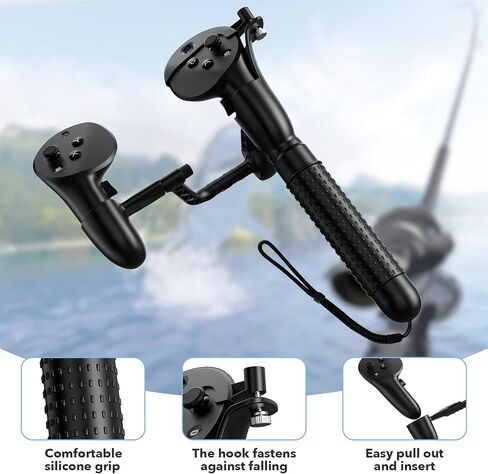 مجموعة ألعاب صنارة الصيد متوافقة مع وحدة تحكم Meta Oculus Pro VR لصيد الأسماك in Kuwait